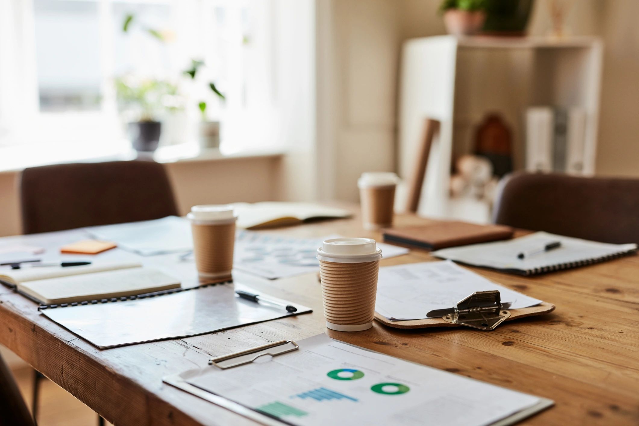 Bookkeeping documents and workspace